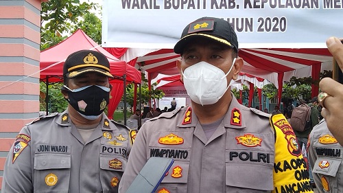 Pilkada 2020, Kapolres Kepulauan Meranti Ingatkan Personel Jaga Netralitas